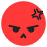 TikTok [angry] emoji - Mad face emoji
