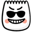 TikTok [cool] emoji - This TikTok emoji shows coolness, confidence, or being stylish