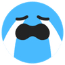 TikTok [cry] emoji - Sad tears emoji