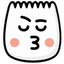 TikTok [pride] emoji - This TikTok emoji expresses self-satisfaction or being proud of oneself