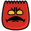 TikTok [rage] emoji - This TikTok emoji expresses extreme anger or rage