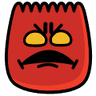 TikTok [rage] emoji - Furious anger emoji