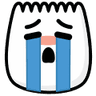 TikTok [tears] emoji - Crying face emoji