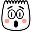 TikTok [wow] emoji - This TikTok emoji shows amazement, wonder, or being impressed