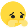 TikTok [wronged] emoji - Innocent shy emoji